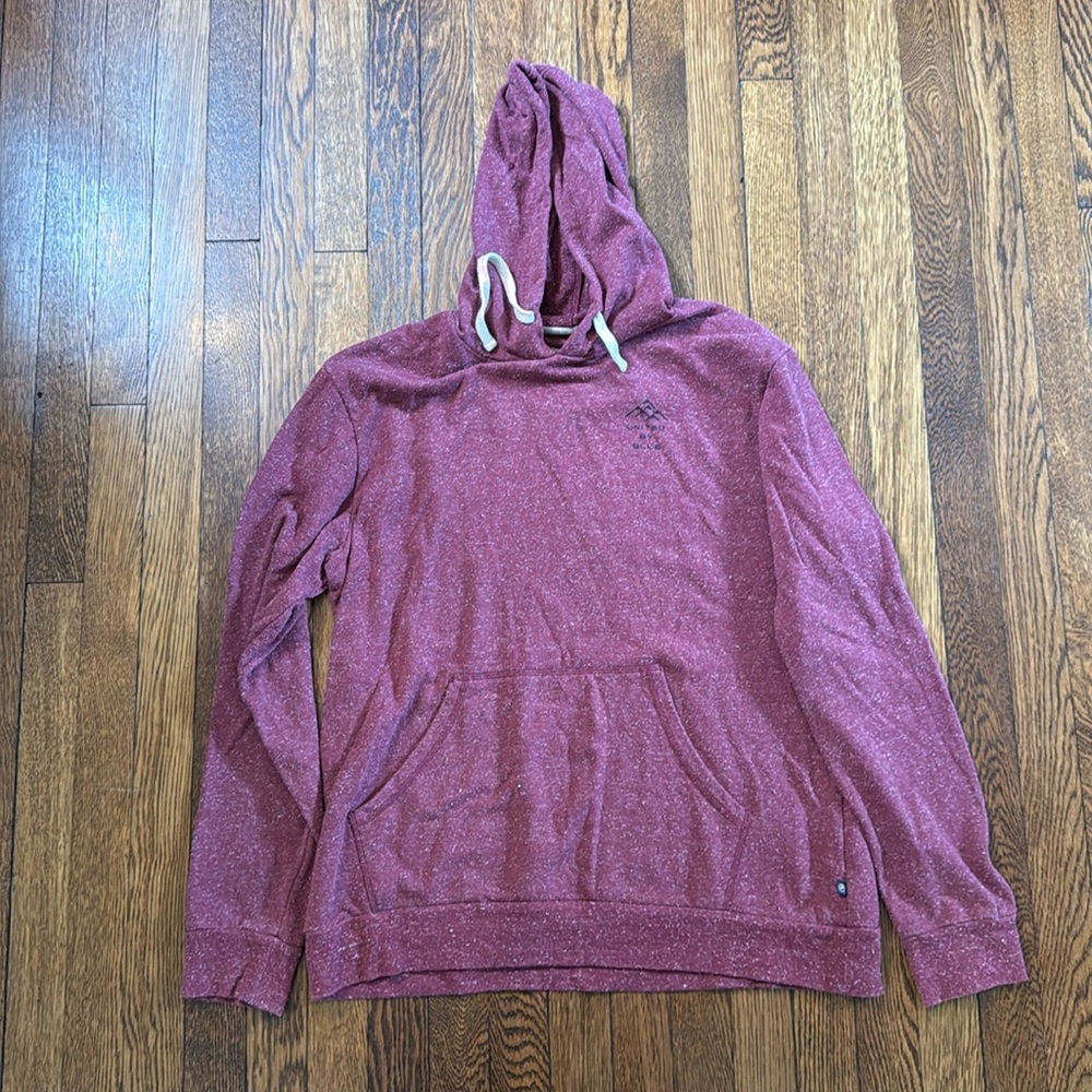 United By Blue Hoodie, EUC, Men’s Large, Maroon